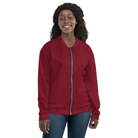 Burgund Bomberjacke Bomberjacke JLR Design