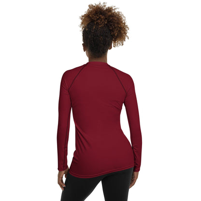 Burgund Damen Rash Guard Rash Guard 54.99 4-Wege, Atmungsaktiv, Badebekleidung, bequem, Burgund, einfarbig, Elastan, Feminin, Flachnaht, Guard, Hautschutz, Kompression, Langarm, Langarmshirt, Männermode, Outdoor, Polyester, Rash, Sand, Schwimmen, Sonnenschutz, Sportbekleidung, Strandmode, Stretchstoff, Surfen, trocknend, Wassersport, Wind JLR Design