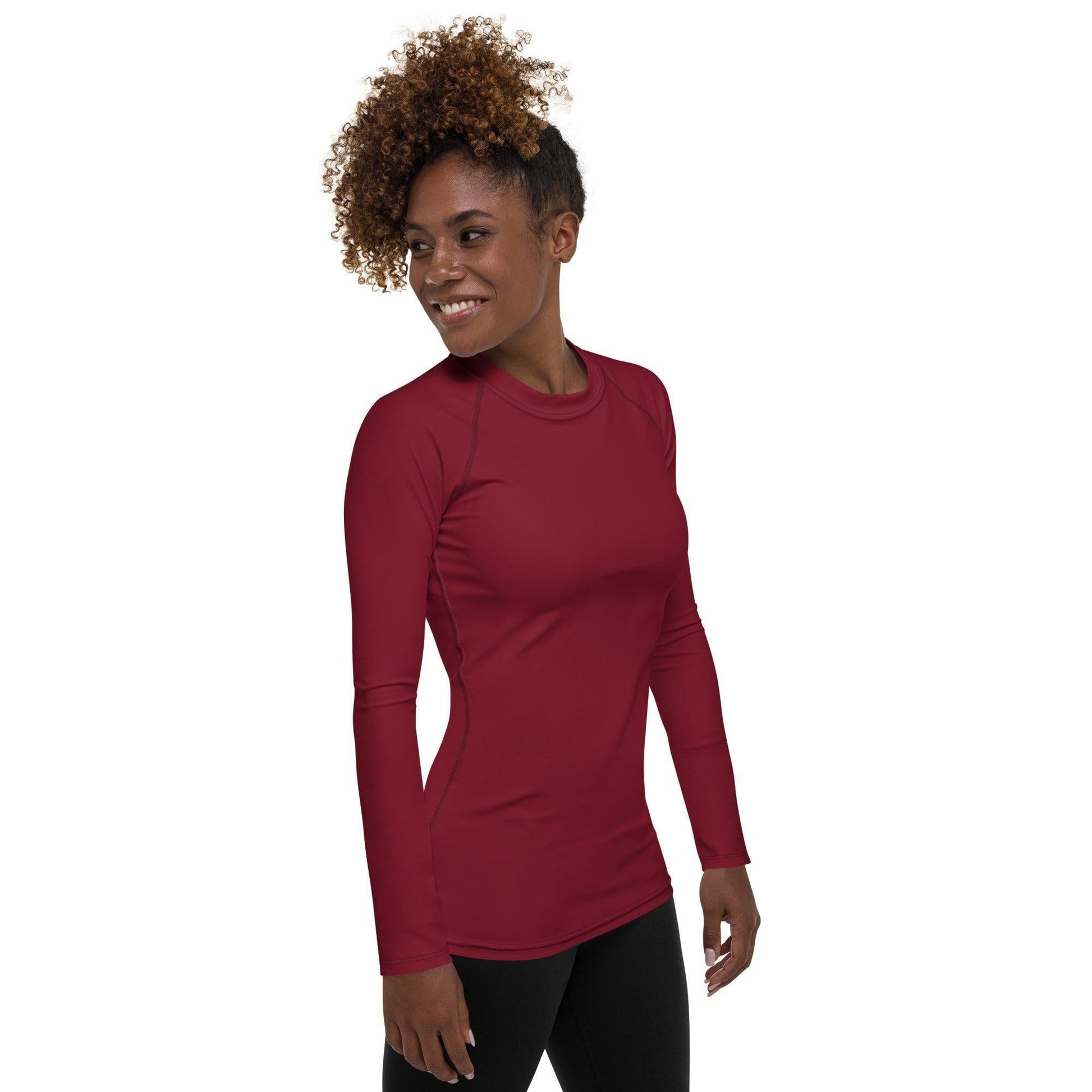 Burgund Damen Rash Guard Rash Guard 54.99 4-Wege, Atmungsaktiv, Badebekleidung, bequem, Burgund, einfarbig, Elastan, Feminin, Flachnaht, Guard, Hautschutz, Kompression, Langarm, Langarmshirt, Männermode, Outdoor, Polyester, Rash, Sand, Schwimmen, Sonnenschutz, Sportbekleidung, Strandmode, Stretchstoff, Surfen, trocknend, Wassersport, Wind JLR Design