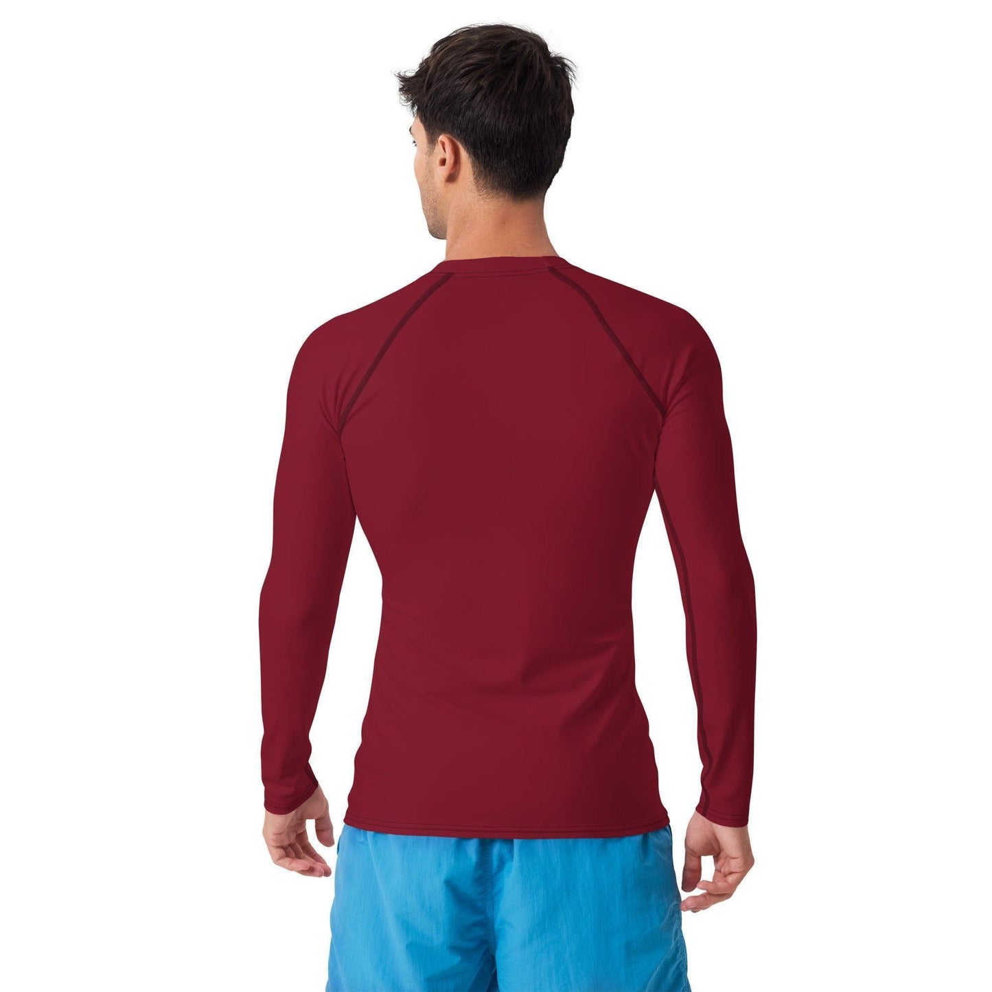 Burgund Herren Rash Guard Rash Guard 54.99 4-Wege, Atmungsaktiv, bequem, Burgund, einfarbig, Elastan, Flachnaht, Guard, Hautschutz, Kompression, Langarmshirt, Männermode, Outdoor, Polyester, Rash, Sand, Schwimmen, Sonnenschutz, Sportbekleidung, Strandmode, Stretchstoff, Surfen, trocknend, Wassersport, Wind JLR Design