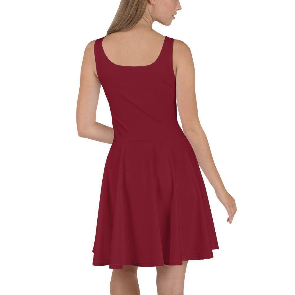 Burgund Skater Kleid Skater Kleid 56.99 ausgestellt, ausgestellter, Burgund, Dame, Damen, einfarbig, Elastan, Frau, Frauen, Freizeit, Glatter, Kleid, Mitte, mittellanger, Muster, Nähte, Overlock, Pattern, Polyester, Rock, Saum, schmeichelhaft, Skater, Sport, Stoff, trendy, Weiblich, wühlfühlend, Überdeck JLR Design