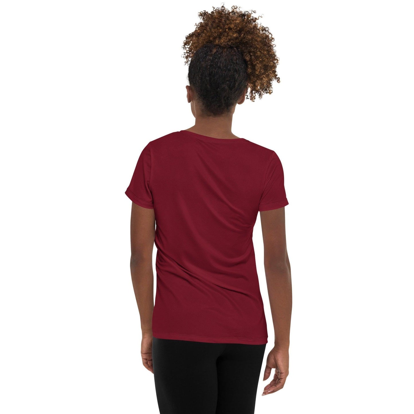 Burgund Sport T-Shirt für Damen -- Burgund Sport T-Shirt für Damen - undefined Sport T-Shirt | JLR Design
