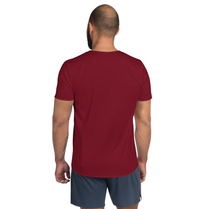 Burgund Sport T-Shirt für Herren -- Burgund Sport T-Shirt für Herren - undefined Sport T-Shirt | JLR Design