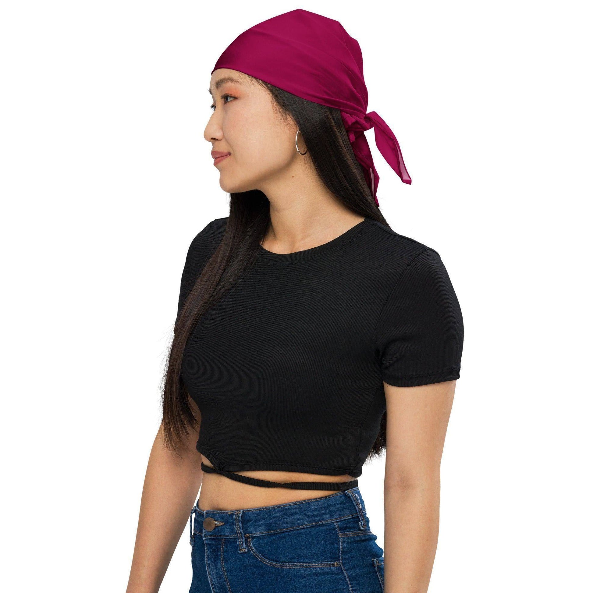 burgundy-bandana-bandana-jlr-design-72814 - JLR Design