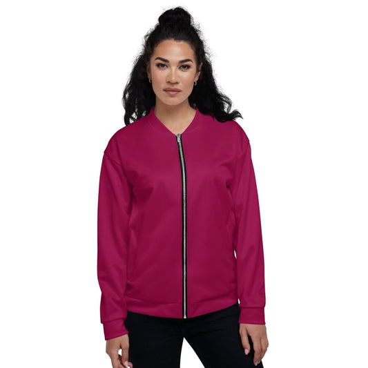 Burgundy Bomberjacke Bomberjacke JLR Design