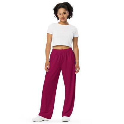 Burgundy Hose mit weitem Bein Hose mit weitem Bein 53.99 atmungsaktiv, Bein, beont, Bewegungsfreiheit, burgundy, einfarbig, Elastan, Figur, Hose, Komfort, Kordelzug, leicht, Look, Loungewear, luftige, lässig, OEKOTEX100, optisch, Passform, Polyester, Pyjama, Seitentaschen, Sommer, Stoff, stretch, Taille, weitem JLR Design