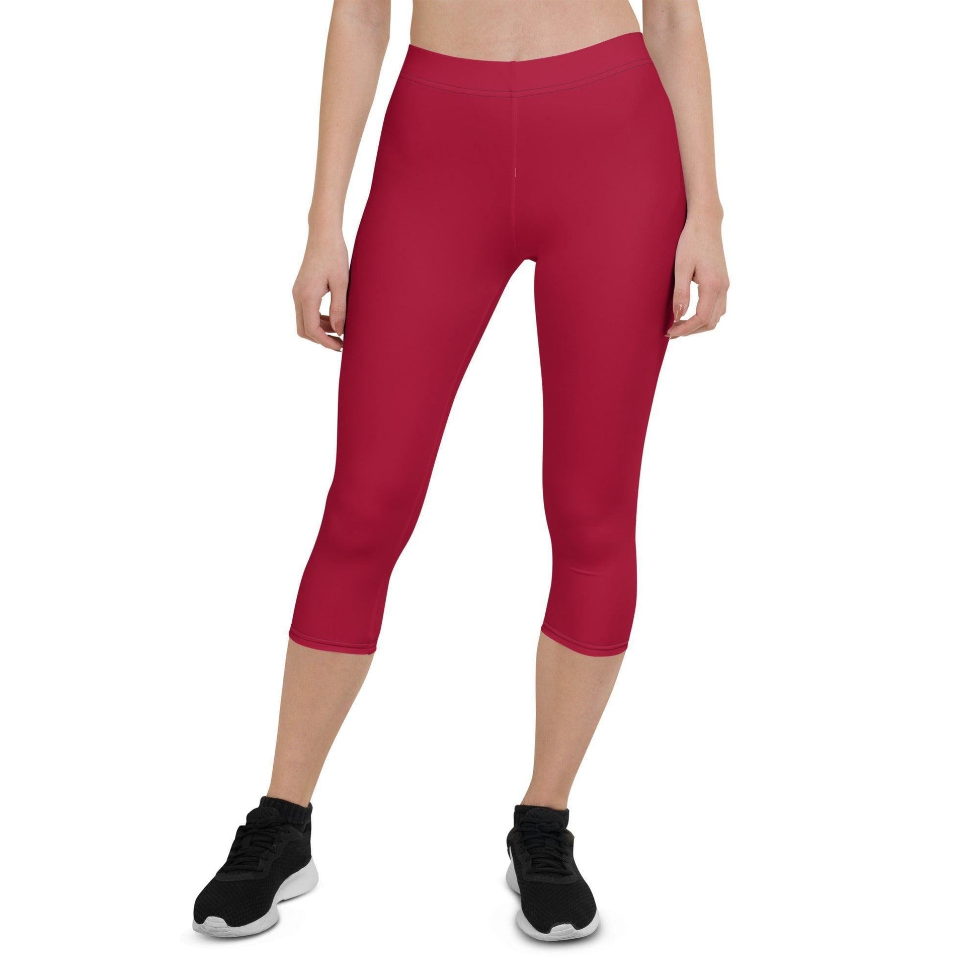 Carmine Damen Capri Leggings Capri Leggings 49.99 Alltag, bequem, Capri, carmine, Damen, Design, einfarbig, Elastan, enganliegend, entspannen, Leggings, Mikrofasergarn, Mode, modisch, Outdoor, Passform, Polyester, red, rot, Sport, Stil, Style, USF50, verkürzt, vielseitig, Vier-Wege-Stretch JLR Design