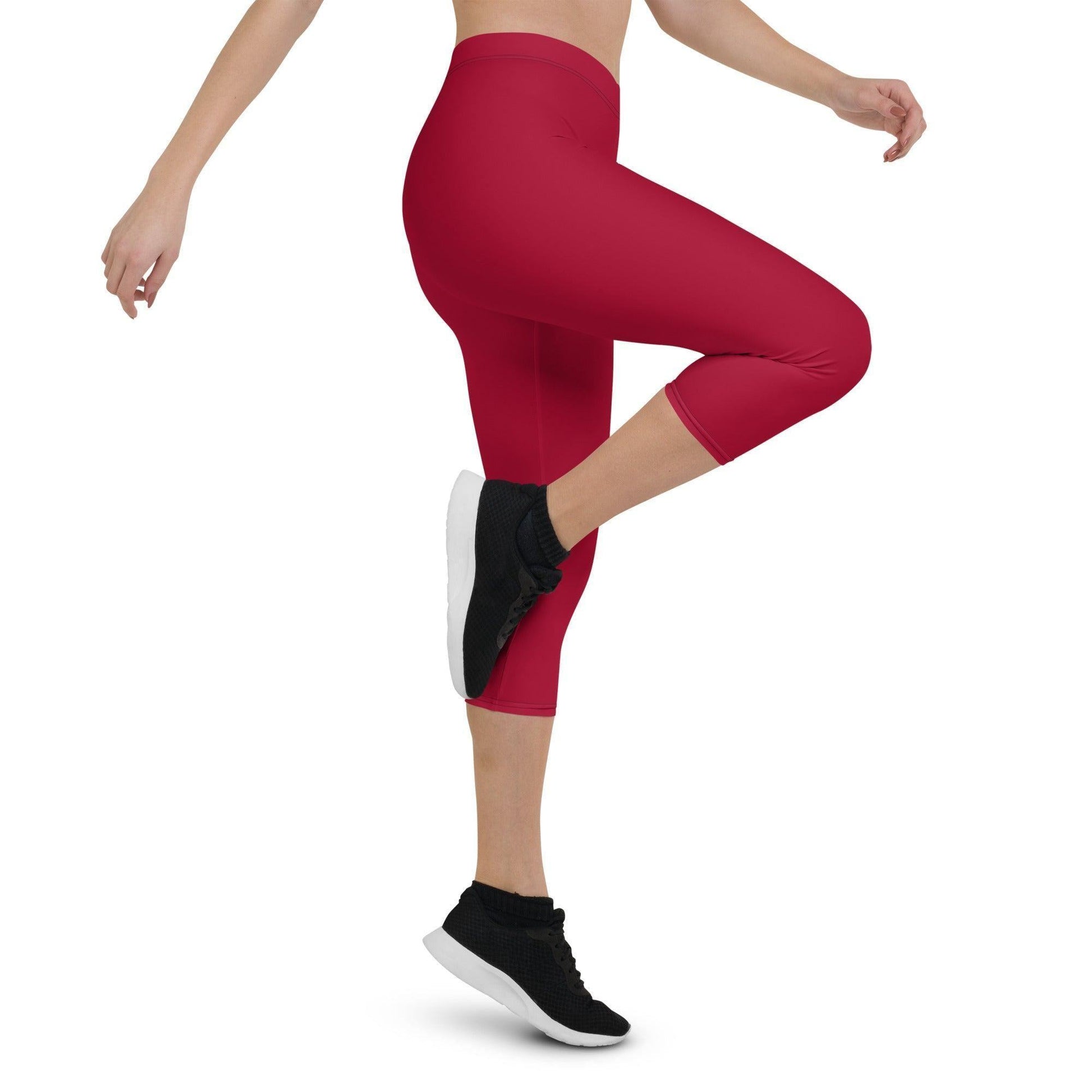 Carmine Damen Capri Leggings Capri Leggings 49.99 Alltag, bequem, Capri, carmine, Damen, Design, einfarbig, Elastan, enganliegend, entspannen, Leggings, Mikrofasergarn, Mode, modisch, Outdoor, Passform, Polyester, red, rot, Sport, Stil, Style, USF50, verkürzt, vielseitig, Vier-Wege-Stretch JLR Design