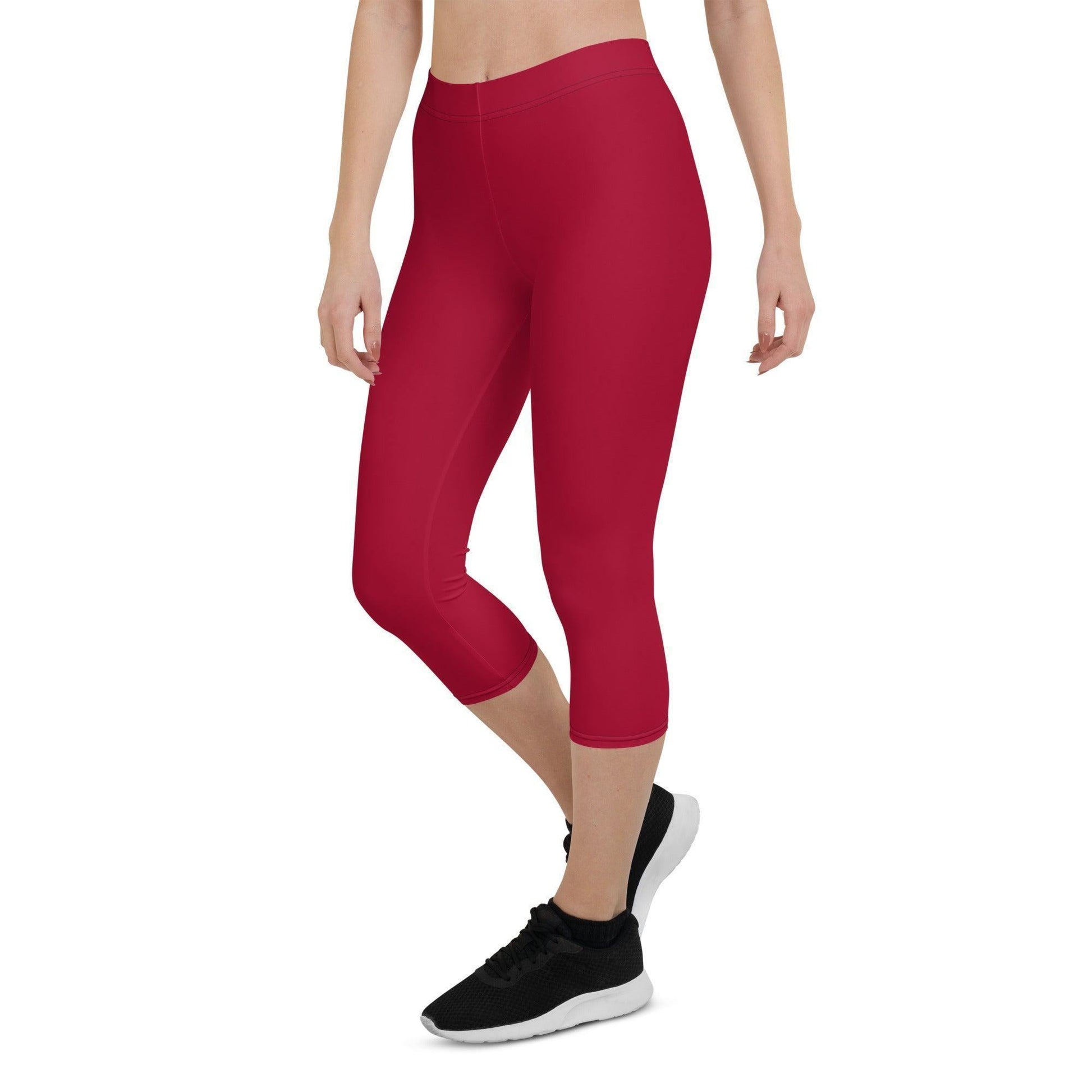 Carmine Damen Capri Leggings Capri Leggings 49.99 Alltag, bequem, Capri, carmine, Damen, Design, einfarbig, Elastan, enganliegend, entspannen, Leggings, Mikrofasergarn, Mode, modisch, Outdoor, Passform, Polyester, red, rot, Sport, Stil, Style, USF50, verkürzt, vielseitig, Vier-Wege-Stretch JLR Design