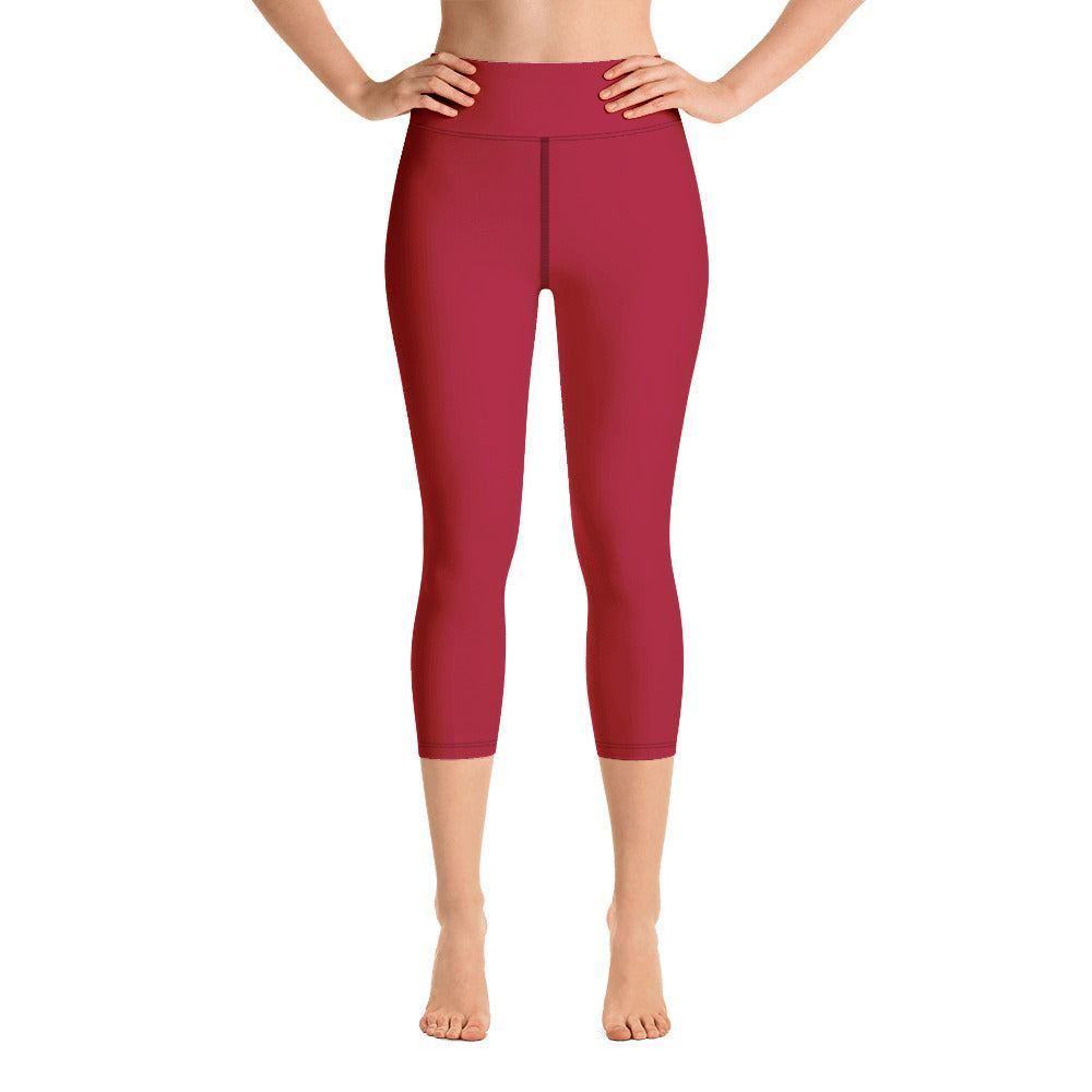 Carmine Damen Yoga Capri Leggings Yoga Capri Leggings 49.99 Bewebungsfreiheit, Bewegung, Bund, Capri, Carmine, Damen, Design, einfarbig, Elastan, Fashion, Fitness, Fitnessstudio, Flacher, Gummizug, Gym, hochwertig, Körper, Leggings, Material, Mode, Polyester, red, rot, Saum, Session, Sport, Streetwear, Style, USF50, Vier-Wege-Stretch, Wadenlang, Yoga JLR Design