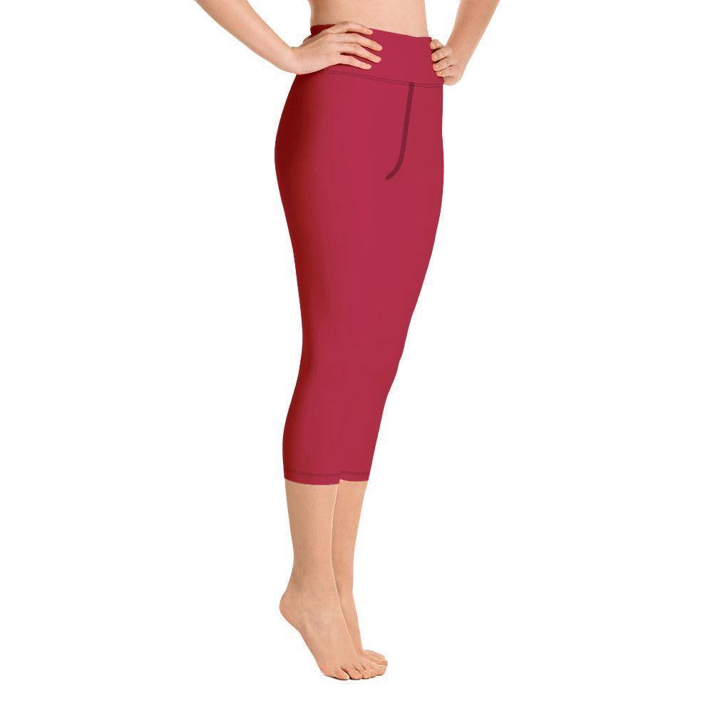 Carmine Damen Yoga Capri Leggings Yoga Capri Leggings JLR Design