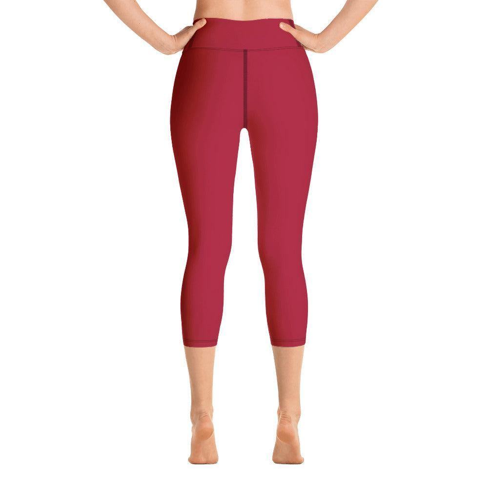 Carmine Damen Yoga Capri Leggings Yoga Capri Leggings JLR Design