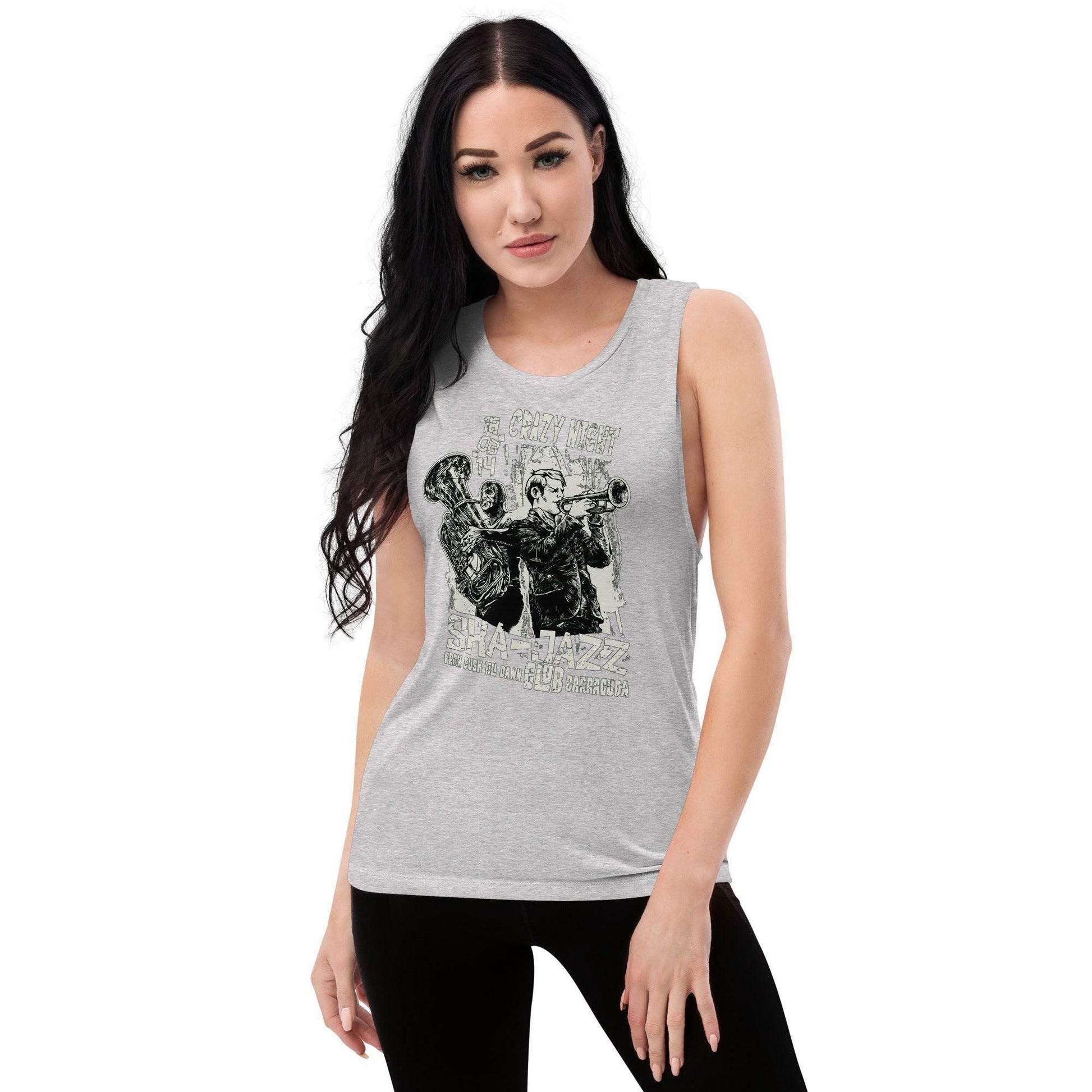 Club Barracuda Damen Tank Top Tank Top 44.99 aktiv, angenehmes, atmungsaktiv, Ausschnitt, Barracuda, betont, Bewegungsfreiheit, breite, Club, Damen, enganliegend, Farben, Figur, Fitness, Frauen, Gym, Look, Muscle, Must-have, Outfit, Polyester, Sommer, Tank, Top, Tragegefühl, Training, Träger, verschiedene, Viskose JLR Design