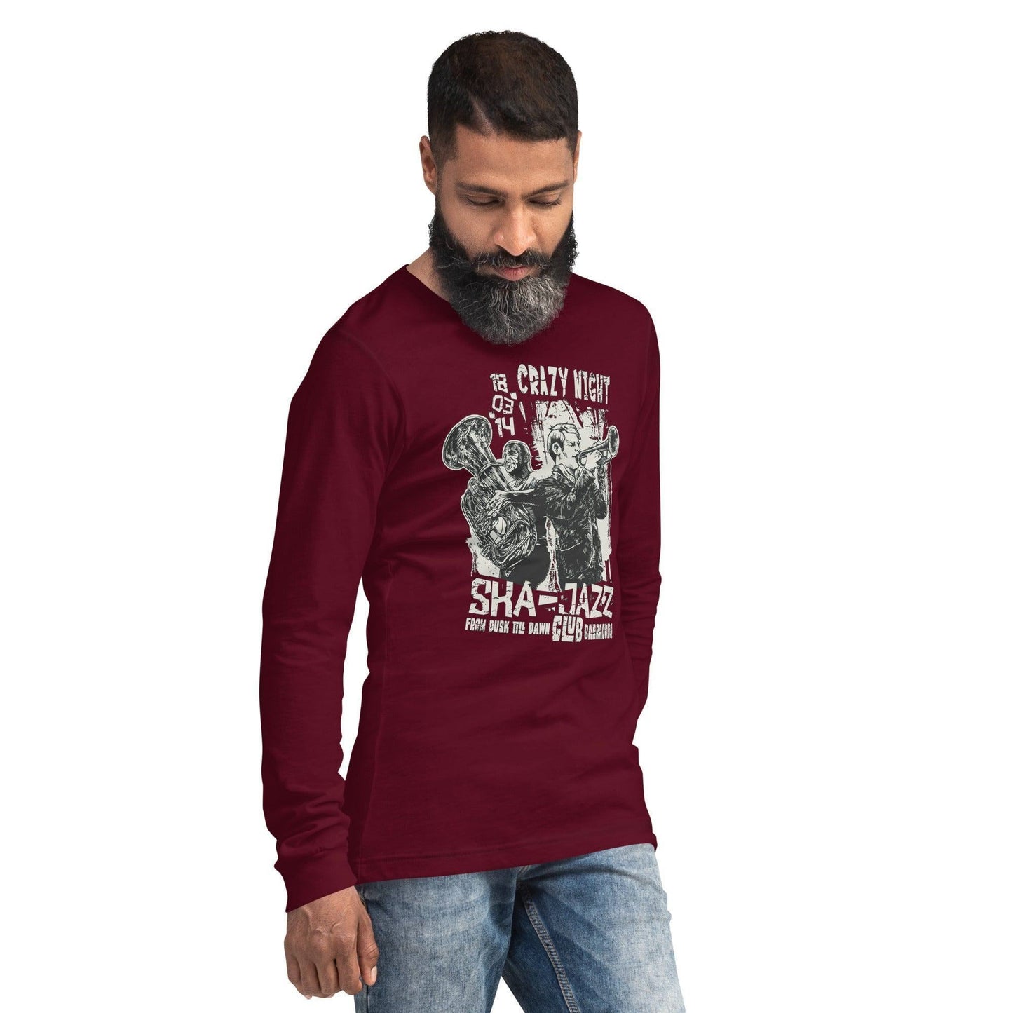 Club Barracuda Langarmshirt Langarmshirt 44.99 angenehmes, Auswahl, Barracuda, Baumwolle, Begleiter, bequem, Club, Damen, Design, Farben, figurbetonter, Frau, Fäden, Herren, hochwertige, Jacke, Jahreszeit, Kombination, Langarm, Langarmshirt, Longsleeve, Mann, Materialien, Passform, Polyester, Premium, Qualität, reguläre, Rippbündchen, Rundhalsausschnitt, Schnitt, Seitennähte, Silhoutee, style, T-Shirt, Tragegefühl, Unisex, Überdecknaht JLR Design