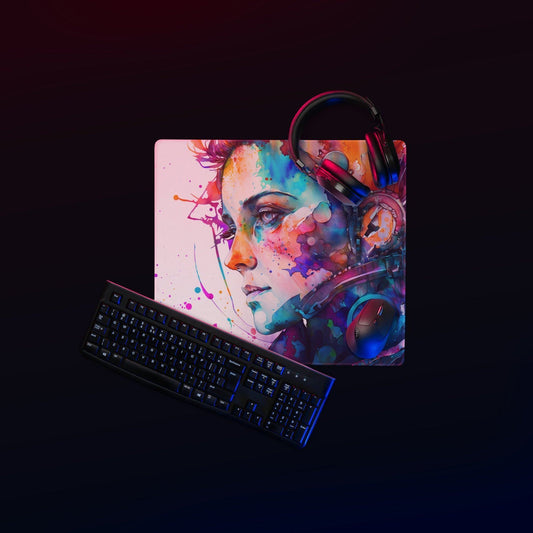 Colorful Face Mauspad Mousepad JLR Design