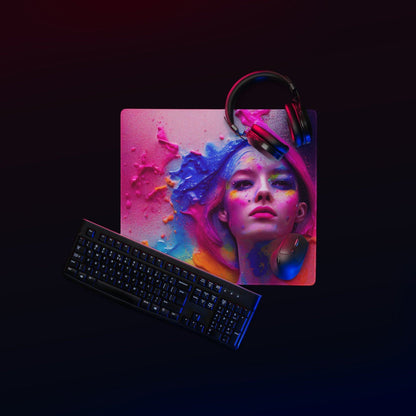 Colorful Woman V1 Mauspad Mousepad JLR Design