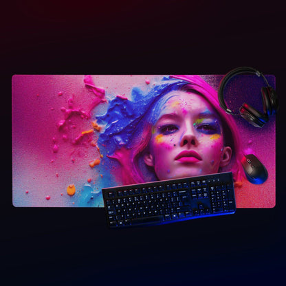 Colorful Woman V1 Mauspad Mousepad JLR Design