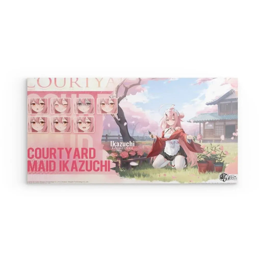 azur-lane-poster-courtyard-maid-ikazuchi-poster-jlr-design-65830 - JLR Design