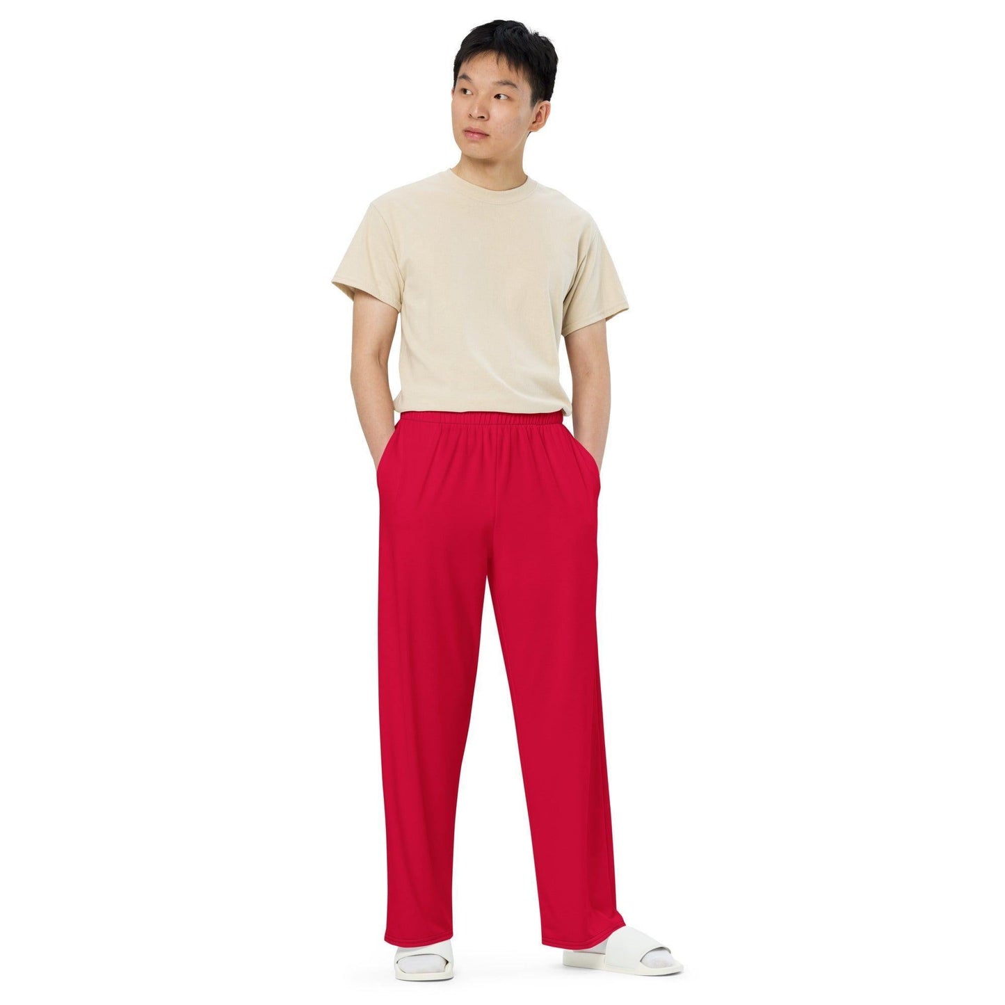 Crimson Hose mit weitem Bein Hose mit weitem Bein 53.99 atmungsaktiv, Bein, beont, Bewegungsfreiheit, blutrot, Crimson, einfarbig, Elastan, Figur, Hose, Komfort, Kordelzug, leicht, Look, Loungewear, luftige, lässig, OEKOTEX100, optisch, Passform, Polyester, Pyjama, Seitentaschen, Sommer, Stoff, stretch, Taille, weitem JLR Design