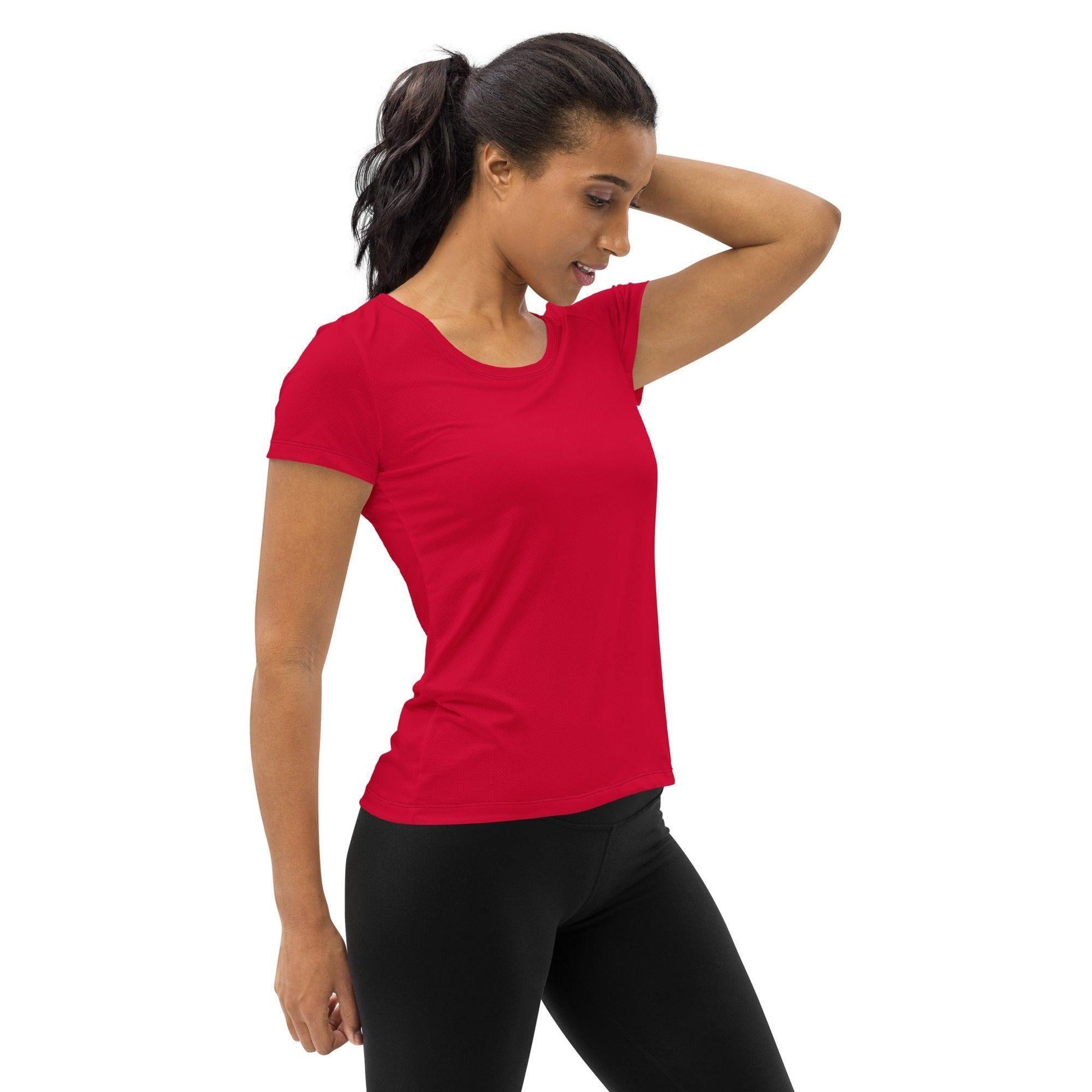 Crimson Sport T-Shirt für Damen Sport T-Shirt JLR Design