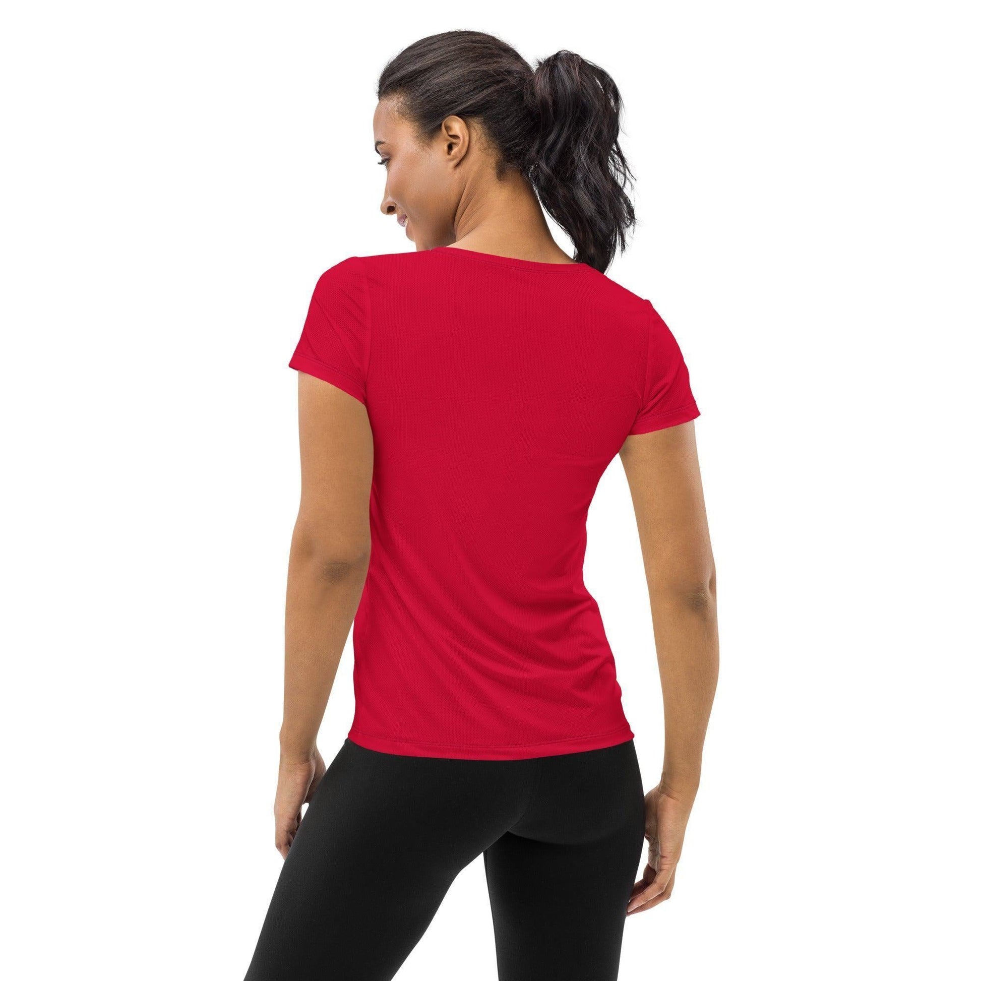 Crimson Sport T-Shirt für Damen Sport T-Shirt JLR Design