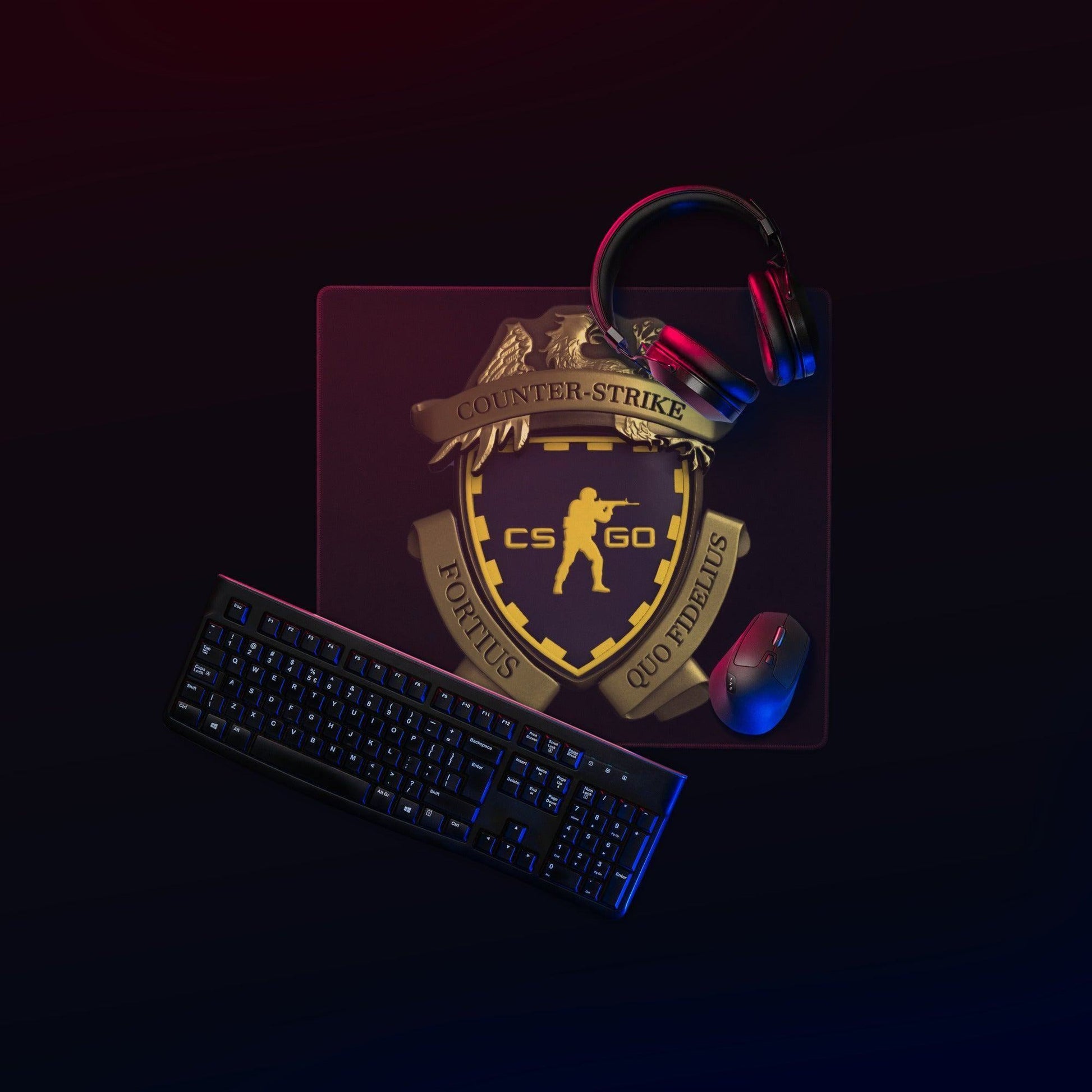 CS:GO Loyality Badge Mauspad Mousepad JLR Design