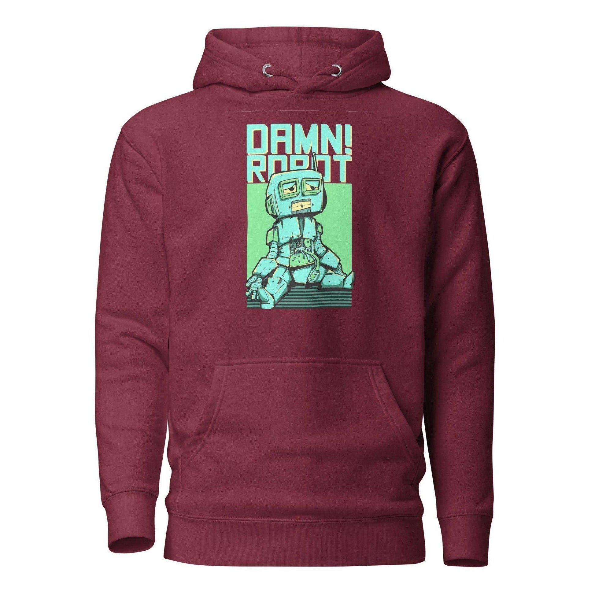 damn-robot-hoodie-hoodie-jlr-design-75804 - JLR Design