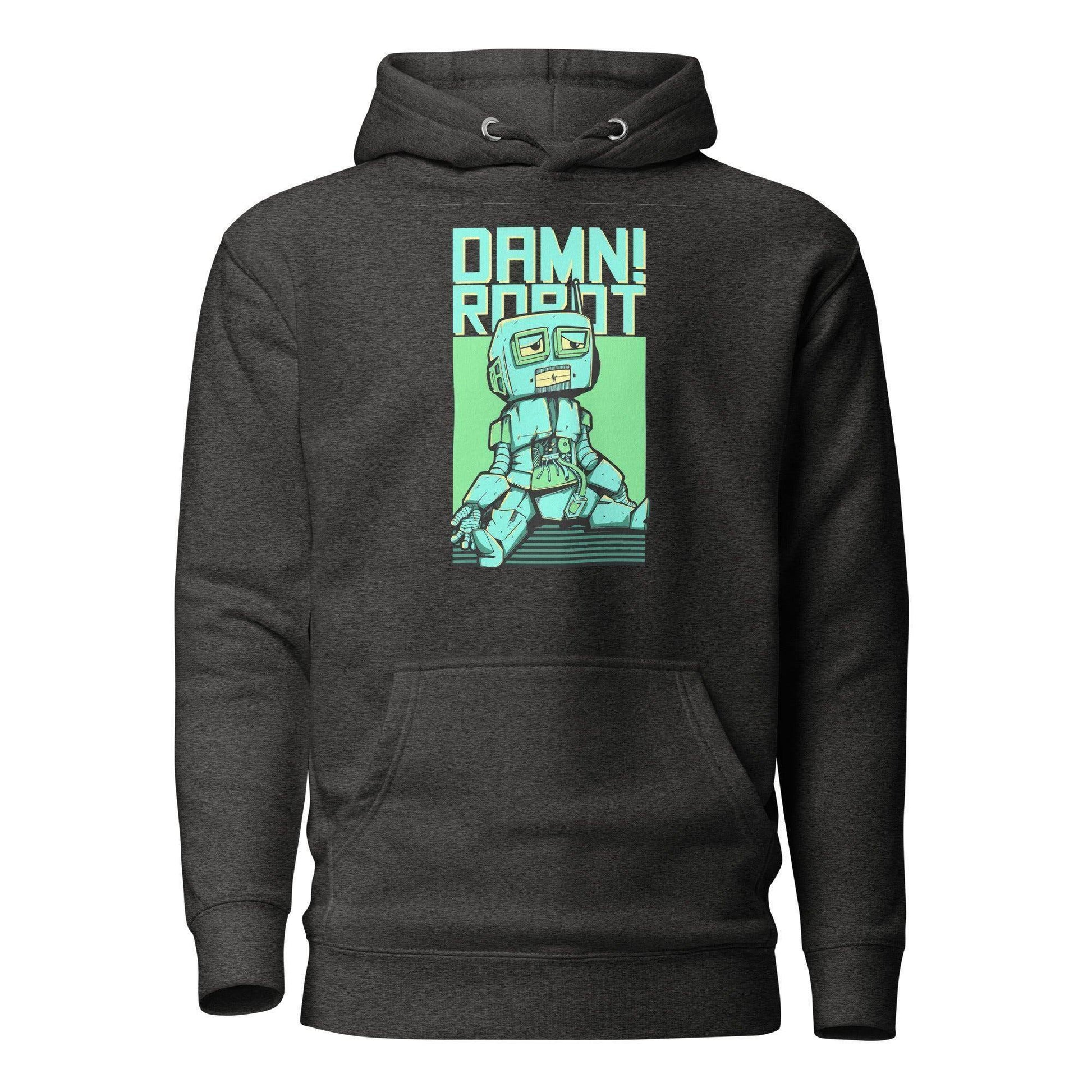 damn-robot-hoodie-hoodie-jlr-design-37284 - JLR Design
