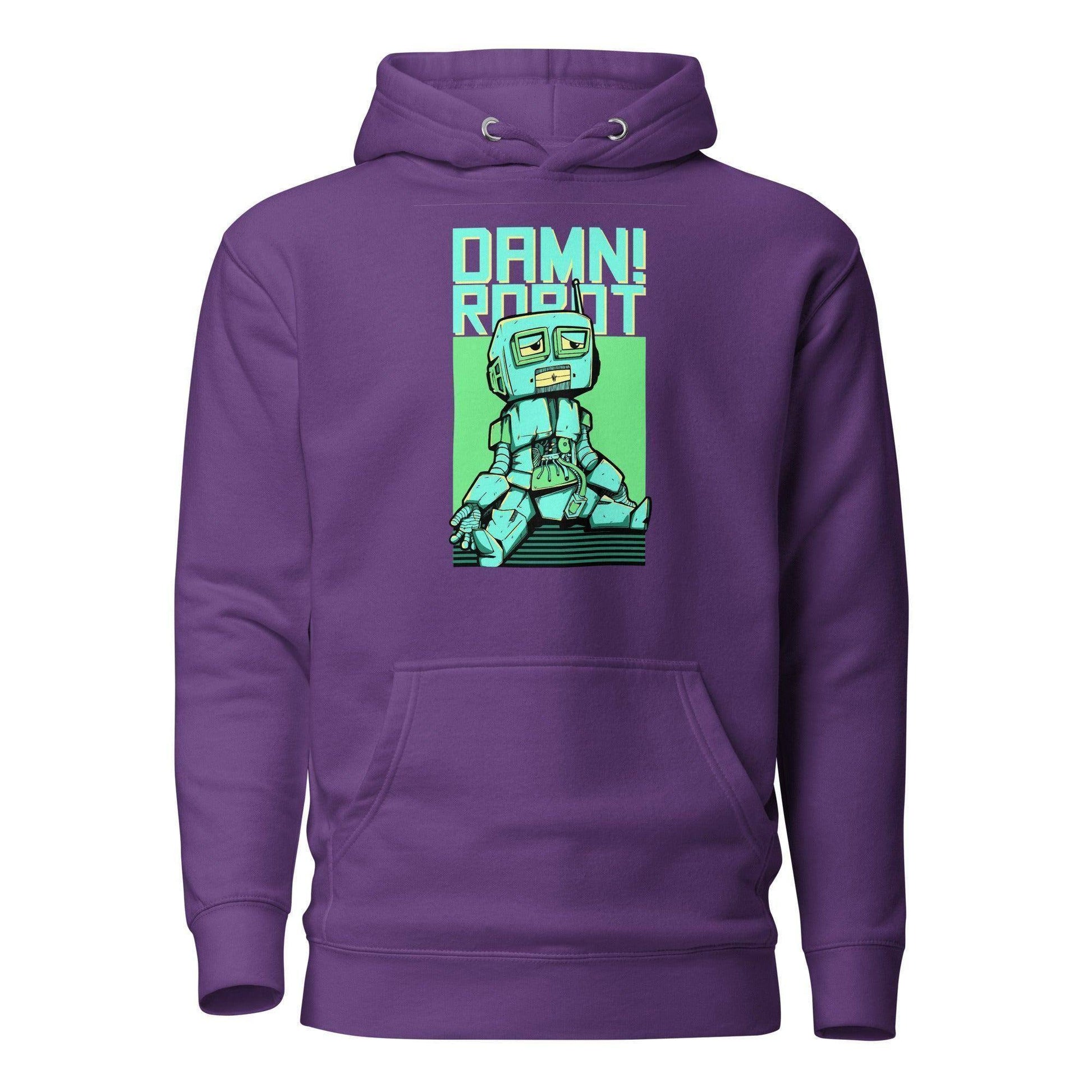 damn-robot-hoodie-hoodie-jlr-design-84871 - JLR Design