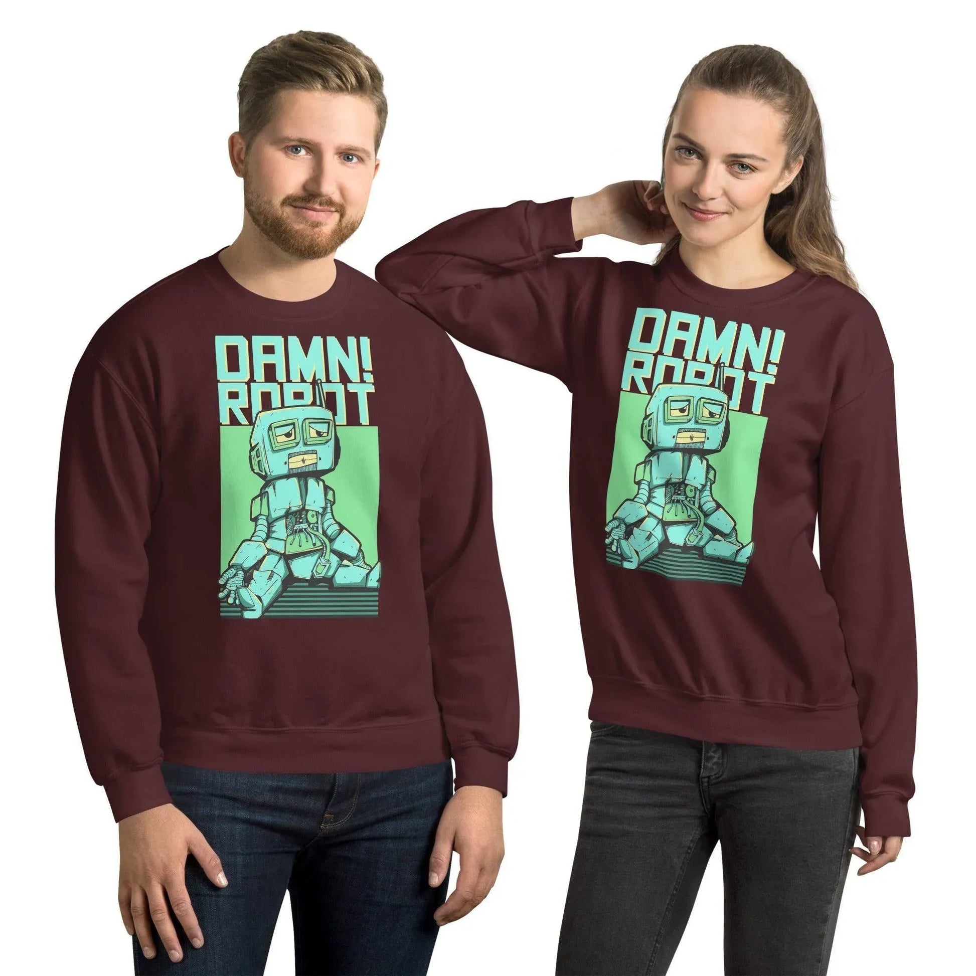 damn-robot-pullover-pullover-jlr-design-93262 - JLR Design