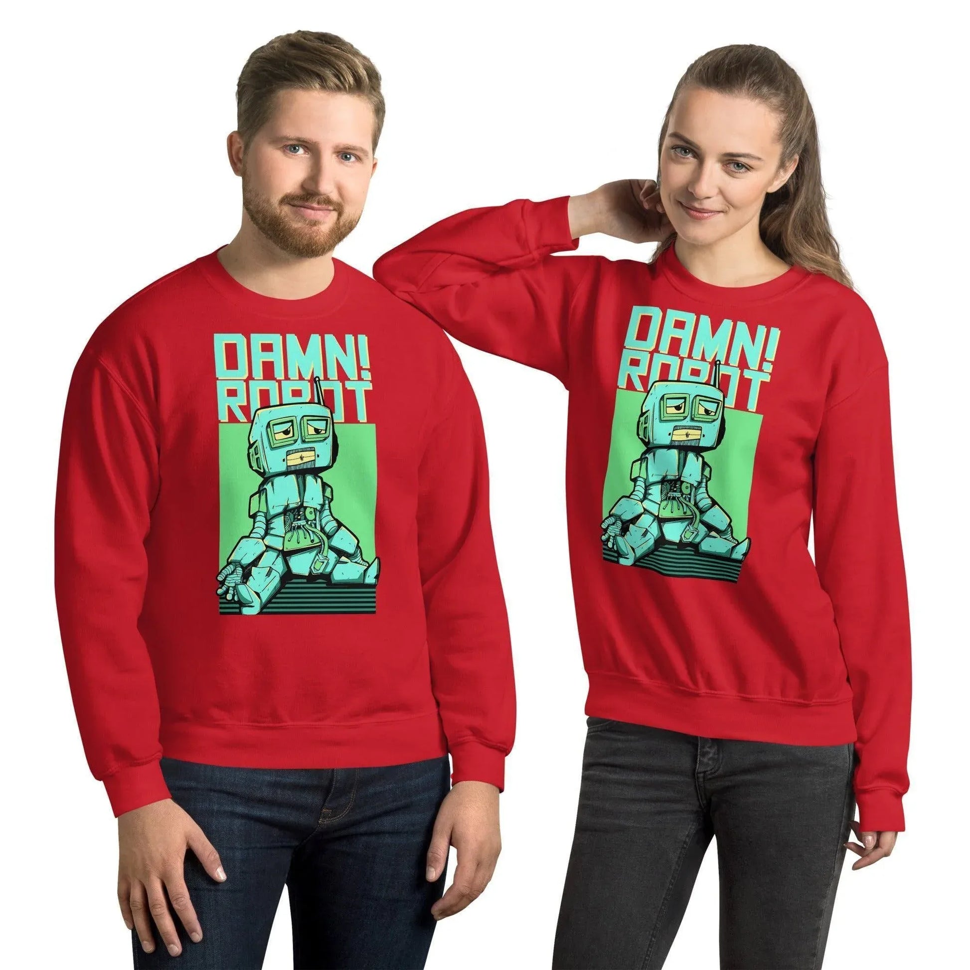 damn-robot-pullover-pullover-jlr-design-95325 - JLR Design