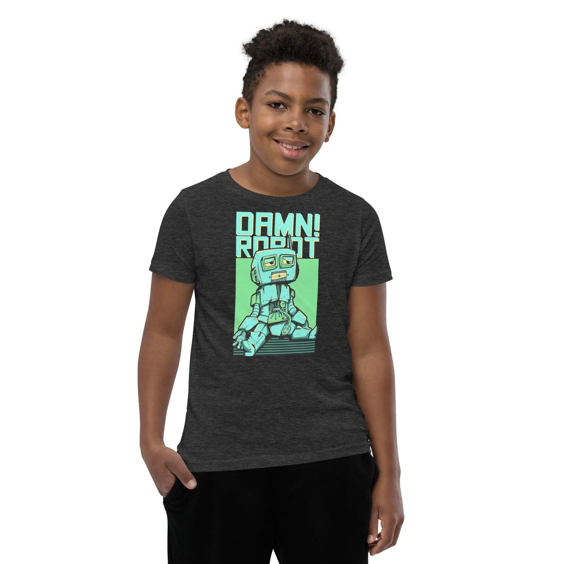 Damn Robot T-Shirt für Jugendliche T-Shirt JLR Design