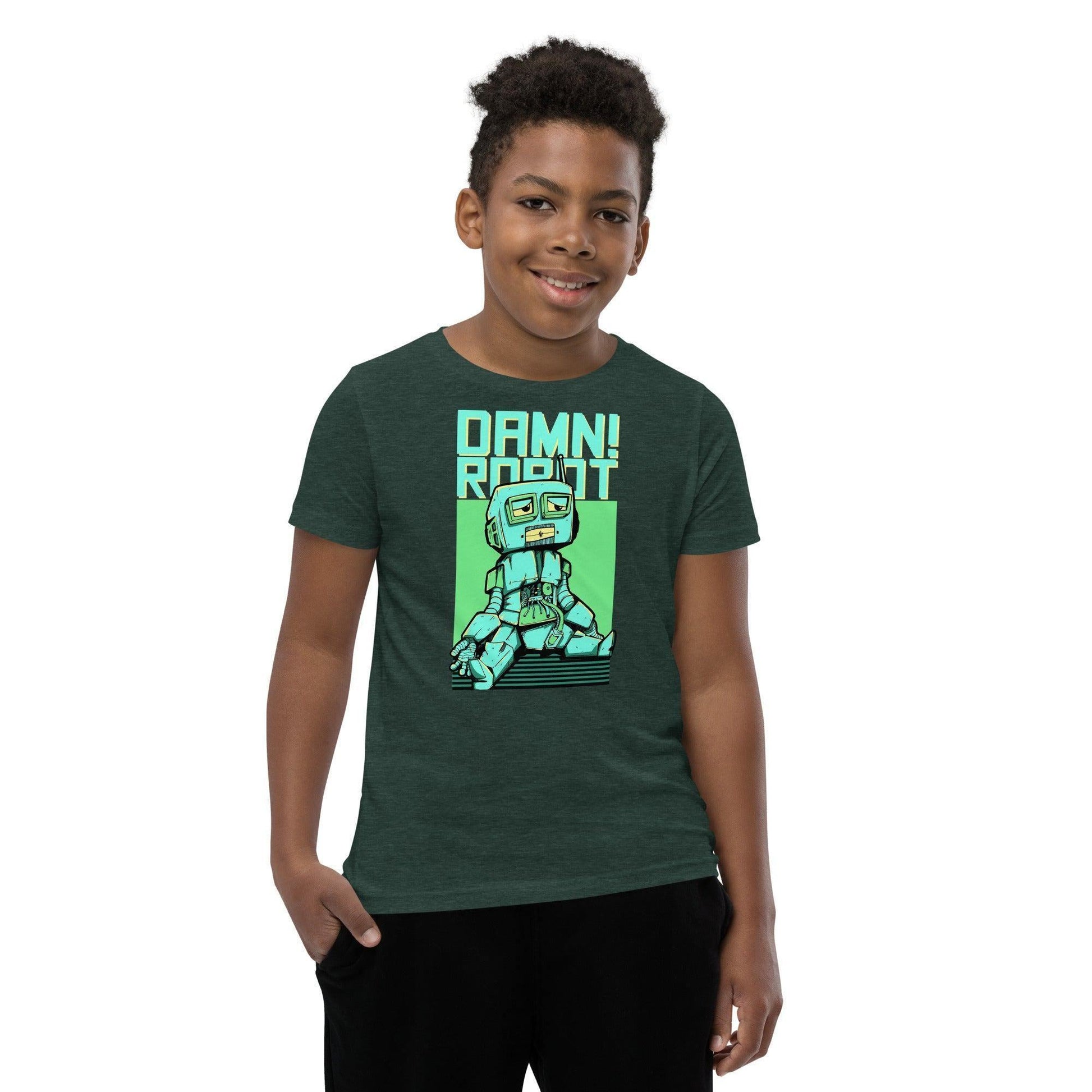 Damn Robot T-Shirt für Jugendliche T-Shirt JLR Design