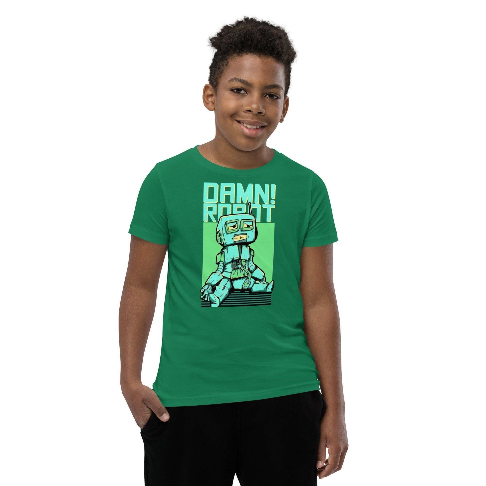 Damn Robot T-Shirt für Jugendliche T-Shirt JLR Design