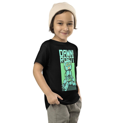 Damn Robot T-Shirt für Kleinkinder T-Shirt 34.99 Alltag, Baby, Baumwolle, bequem, Damn, Design, empfindliche, entspannte, Farben, Haut, Kinder, klassisch, Kleidungsstücken, Kleinkind, kombinieren, langliebig, lebendige, optimaler, Passform, Robot, T-Shirt, Tragekomfort, verspielt, vorgeschrumpft JLR Design