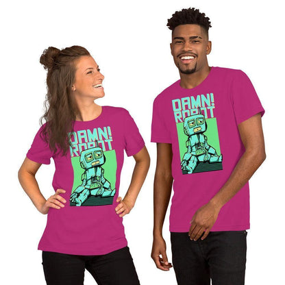 Damn Robot T-Shirt -- Damn Robot T-Shirt - undefined T-Shirt | JLR Design