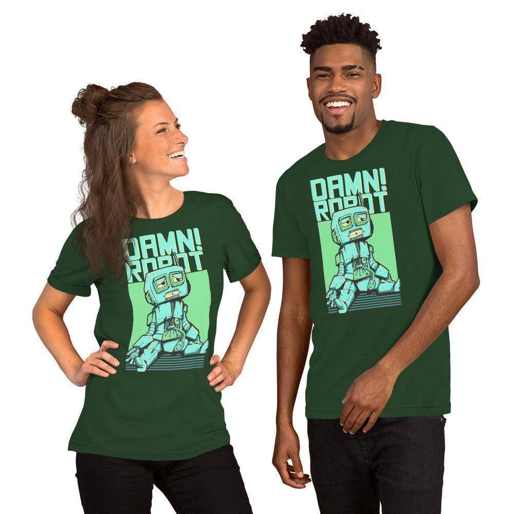 damn-robot-t-shirt-t-shirt-jlr-design-56207 - JLR Design