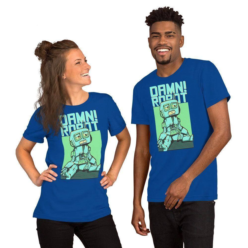 damn-robot-t-shirt-t-shirt-jlr-design-78933 - JLR Design