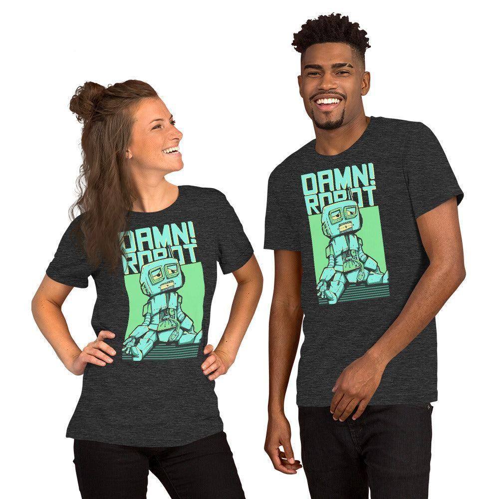 damn-robot-t-shirt-t-shirt-jlr-design-61275 - JLR Design