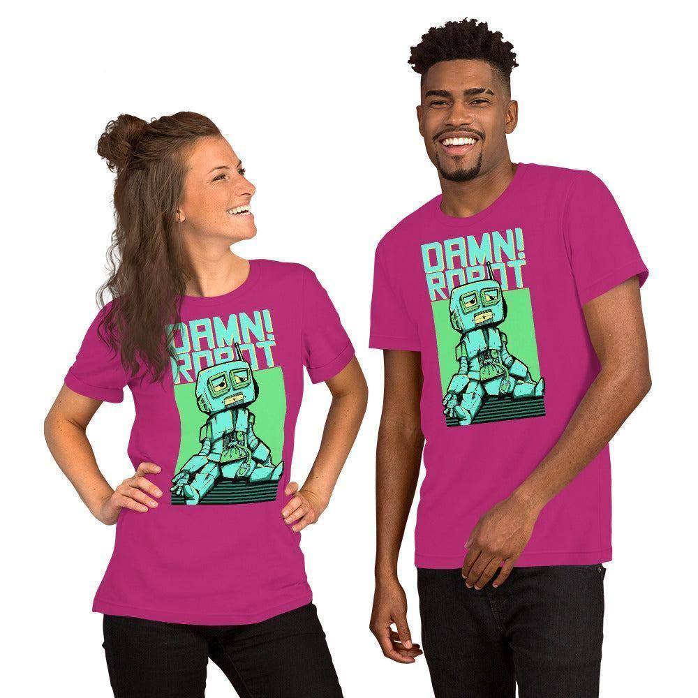 damn-robot-t-shirt-t-shirt-jlr-design-80172 - JLR Design