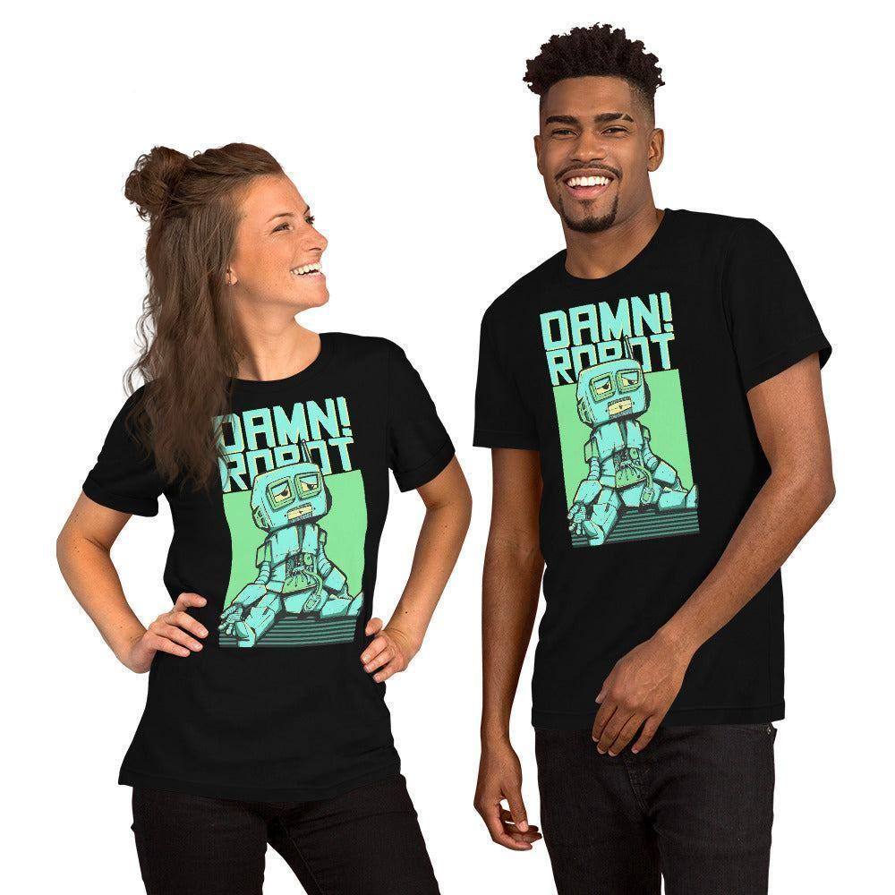 damn-robot-t-shirt-t-shirt-jlr-design-48316 - JLR Design