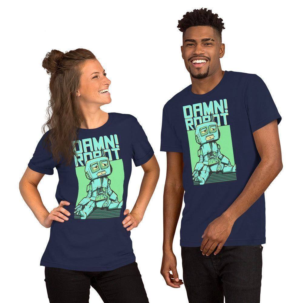 damn-robot-t-shirt-t-shirt-jlr-design-14948 - JLR Design