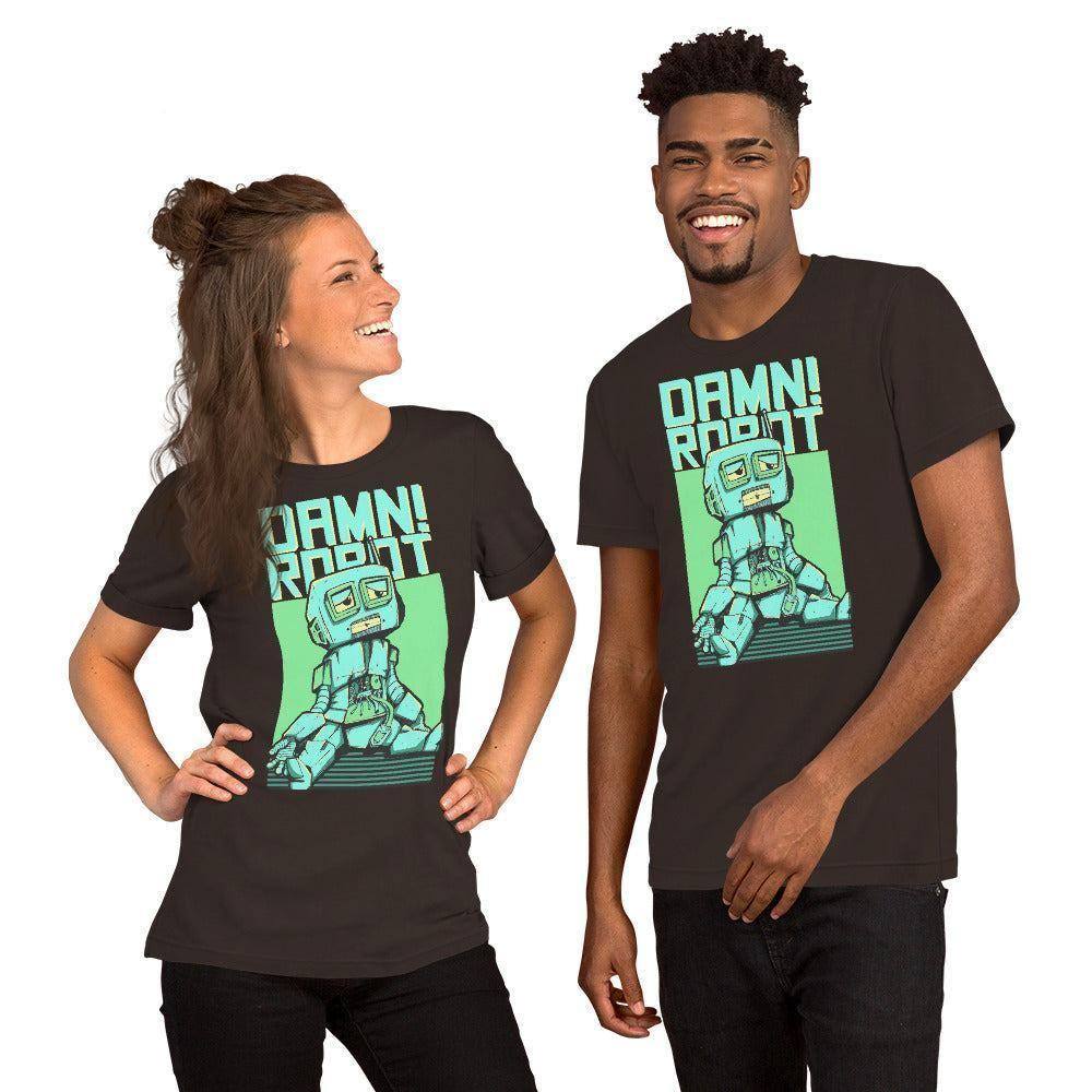 damn-robot-t-shirt-t-shirt-jlr-design-34495 - JLR Design