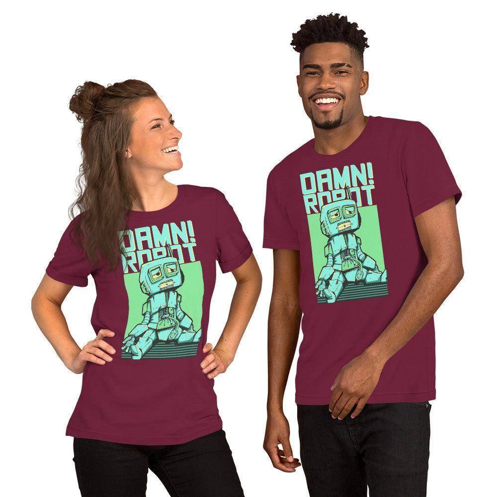 damn-robot-t-shirt-t-shirt-jlr-design-64889 - JLR Design