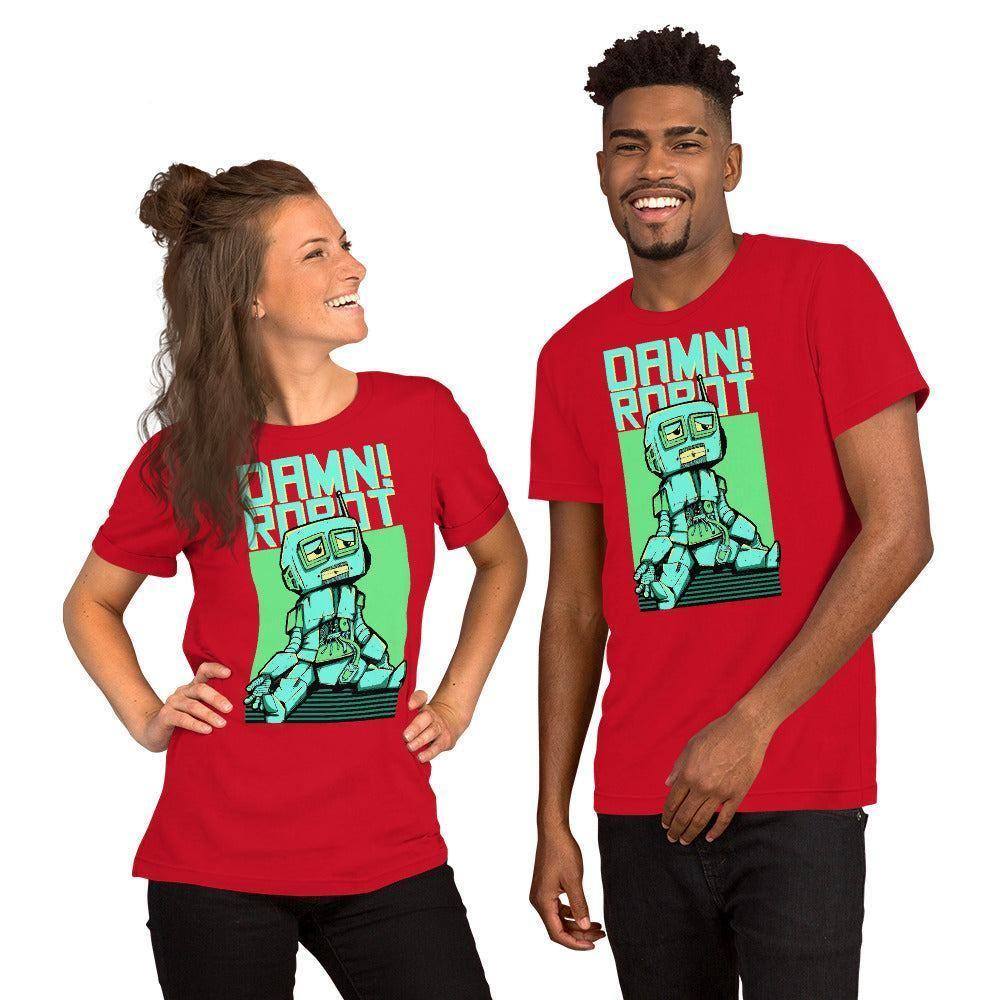damn-robot-t-shirt-t-shirt-jlr-design-65397 - JLR Design