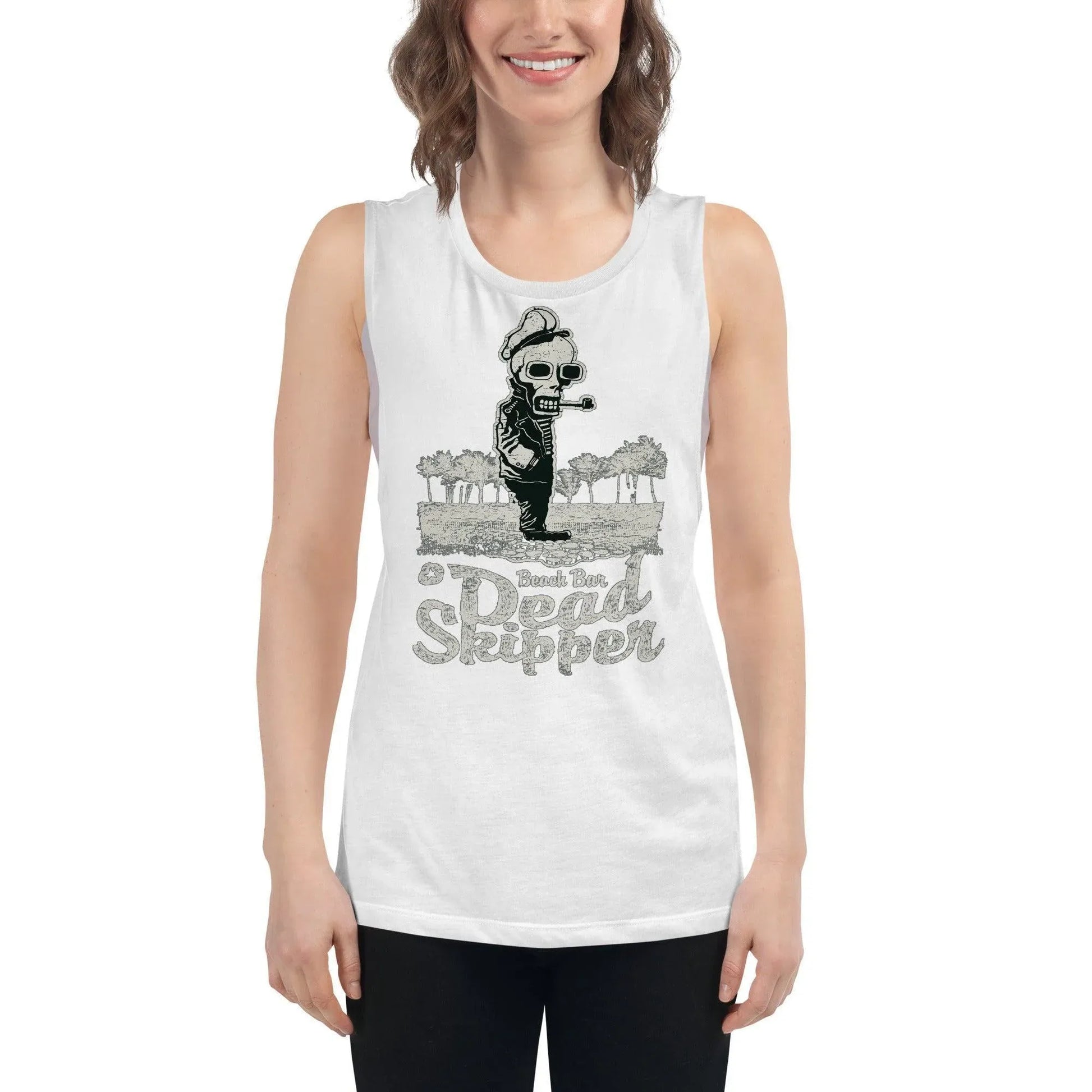 dead-skipper-damen-tank-top-tank-top-jlr-design-59288 - JLR Design
