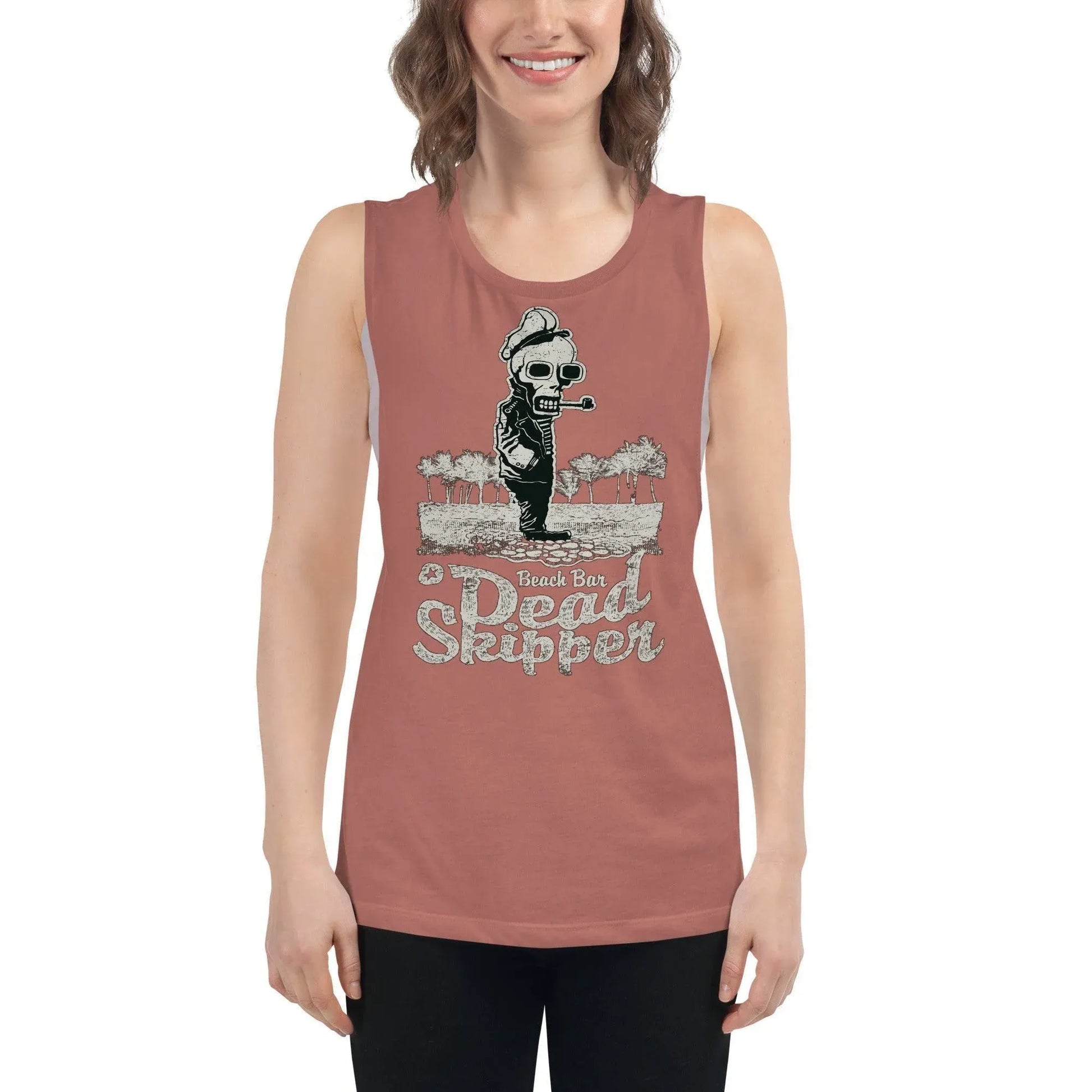 dead-skipper-damen-tank-top-tank-top-jlr-design-73414 - JLR Design