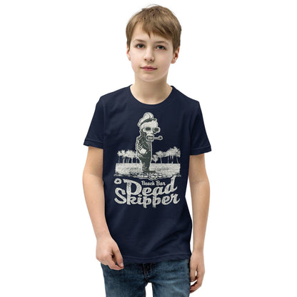 Dead Skipper T-Shirt für Jugendliche T-Shirt 36.99 atmungsaktives, Baumwolle, bequem, Biesennadel, Bündchen, Dead, Freizeit, Jugendliche, Kleidungsstück, Kopfhörerkabel, Kordelzug, Level, lockerer, Material, Must-Have, next, Passform, persönlich, Polyester, Schnitt, Schule, Skipper, Stickdetail, Style, T-Shirt, Tragekomfort, Unisex, vorgeschrumpft JLR Design