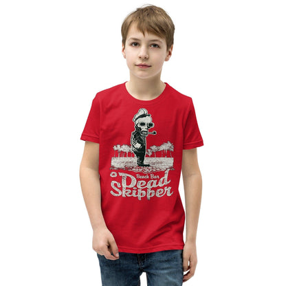 Dead Skipper T-Shirt für Jugendliche T-Shirt 36.99 atmungsaktives, Baumwolle, bequem, Biesennadel, Bündchen, Dead, Freizeit, Jugendliche, Kleidungsstück, Kopfhörerkabel, Kordelzug, Level, lockerer, Material, Must-Have, next, Passform, persönlich, Polyester, Schnitt, Schule, Skipper, Stickdetail, Style, T-Shirt, Tragekomfort, Unisex, vorgeschrumpft JLR Design