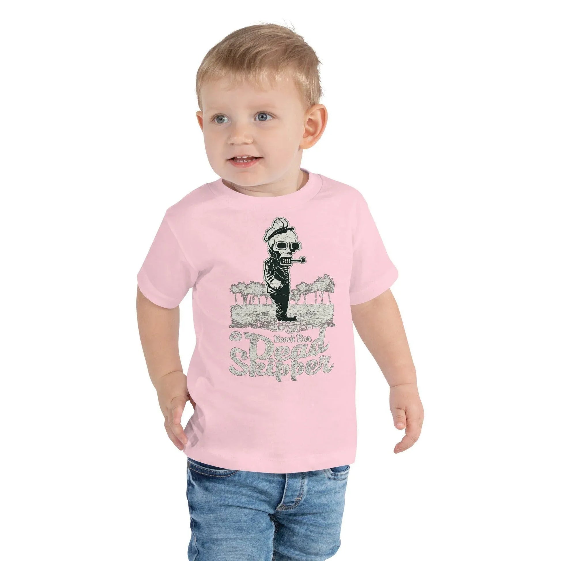 dead-skipper-t-shirt-fur-kleinkinder-t-shirt-jlr-design-61423 - JLR Design